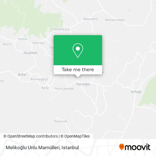 Melikoğlu Unlu Mamülleri map