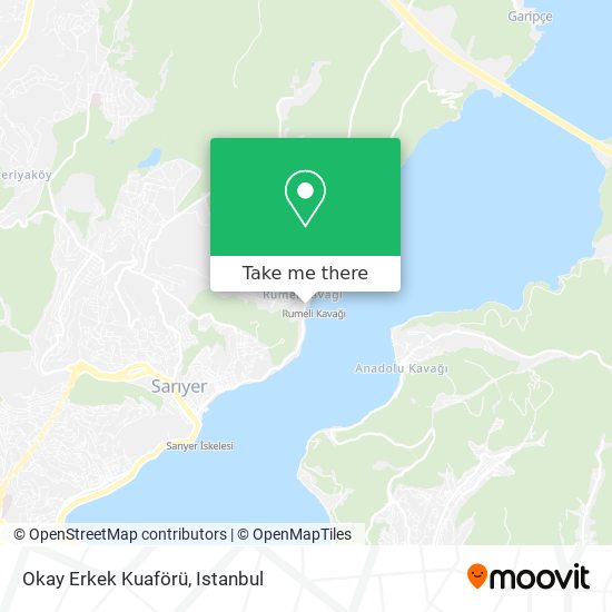 Okay Erkek Kuaförü map