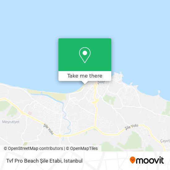 Tvf Pro Beach Şile Etabi map