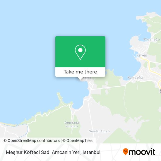 Meşhur Köfteci Sadi Amcanın Yeri map