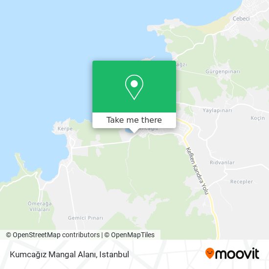 Kumcağız Mangal Alanı map