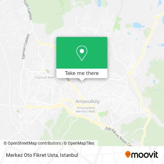 Merkez Oto Fikret Usta map