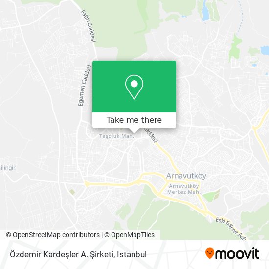 Özdemir Kardeşler A. Şirketi map