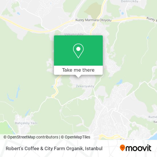 Robert's Coffee & City Farm Organik map