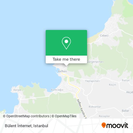 Bülent İnternet map
