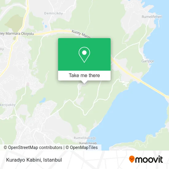 Kuradyo Kabini map