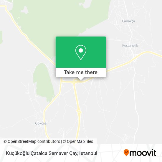 Küçükoğlu Çatalca Semaver Çay map