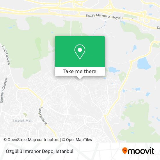 Özgüllü İmrahor Depo map