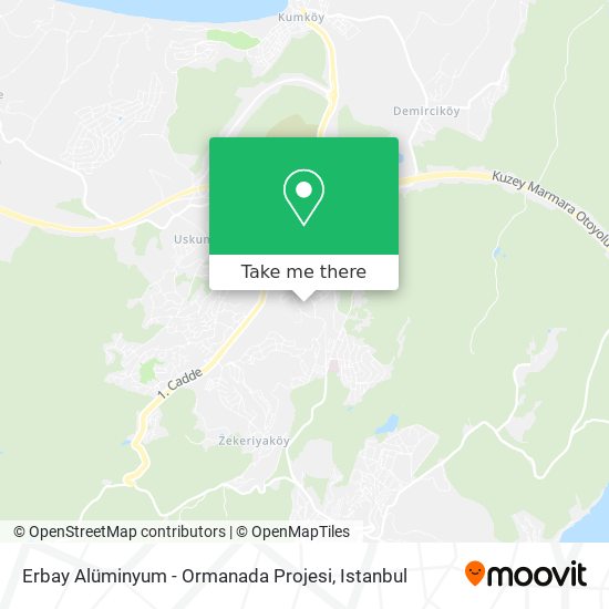 Erbay Alüminyum - Ormanada Projesi map