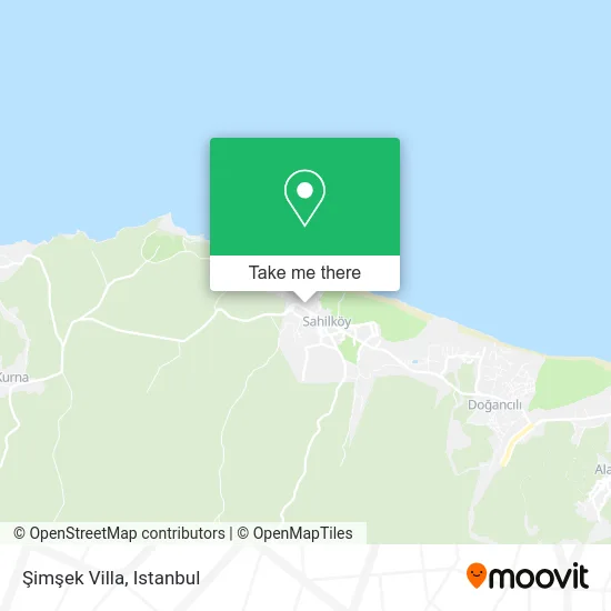 Şimşek Villa map