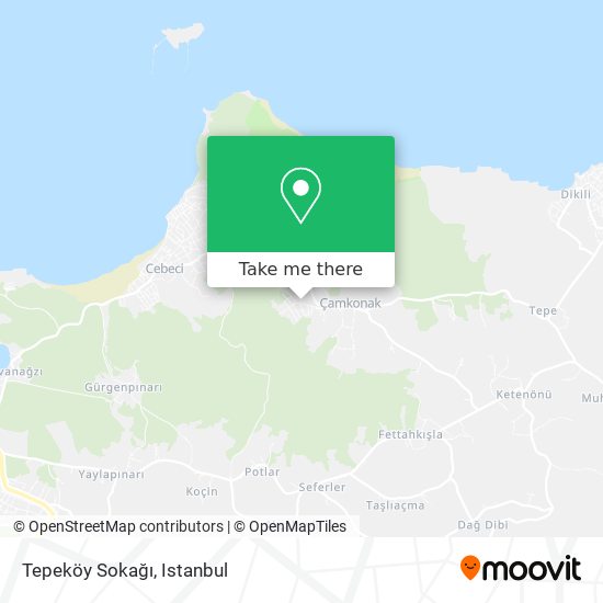 Tepeköy Sokağı map