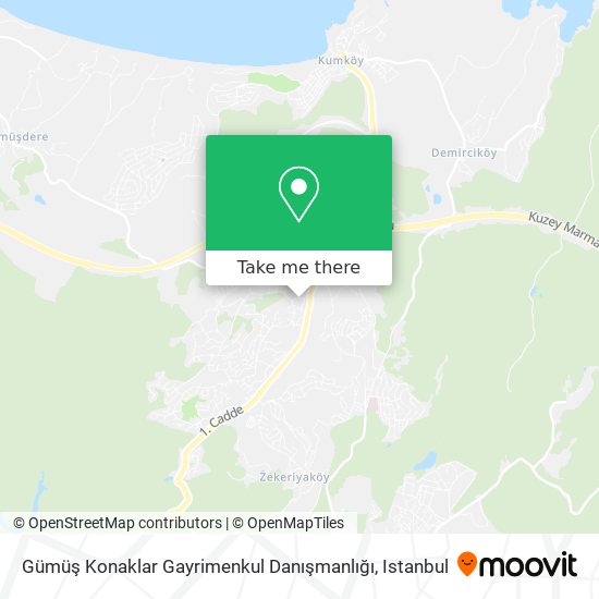 Gümüş Konaklar Gayrimenkul Danışmanlığı map