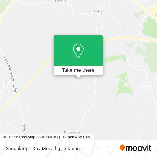 Sancaktepe Köy Mezarlığı map