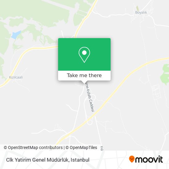 Clk Yatirim Genel Müdürlük map