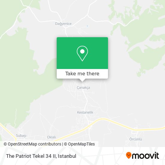 The Patriot Tekel 34 II map