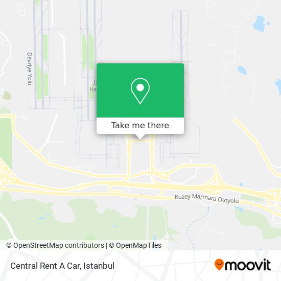 Central Rent A Car map