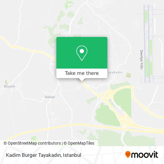 Kadim Burger Tayakadın map