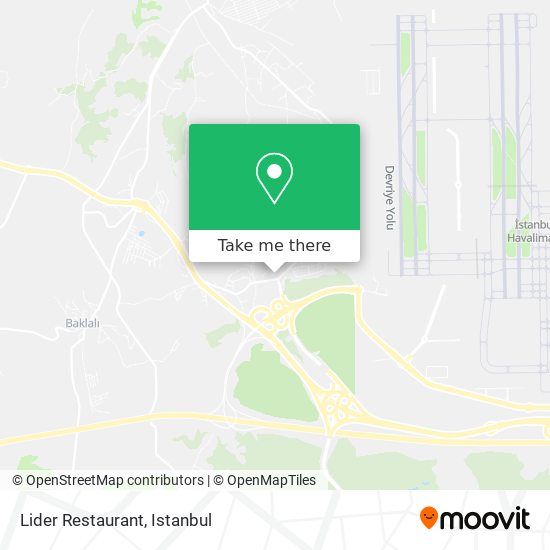 Lider Restaurant map