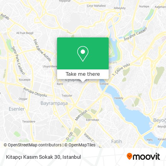 Kitapçı Kasım Sokak 30 map