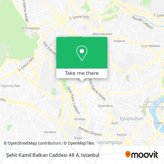 Şehit Kamil Balkan Caddesi 48 A map
