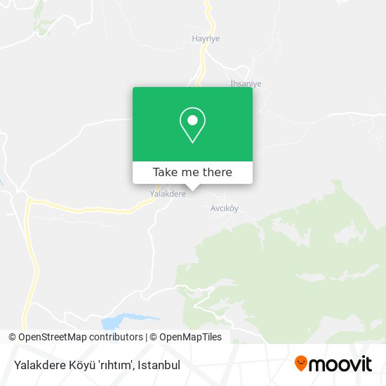 Yalakdere Köyü 'rıhtım' map