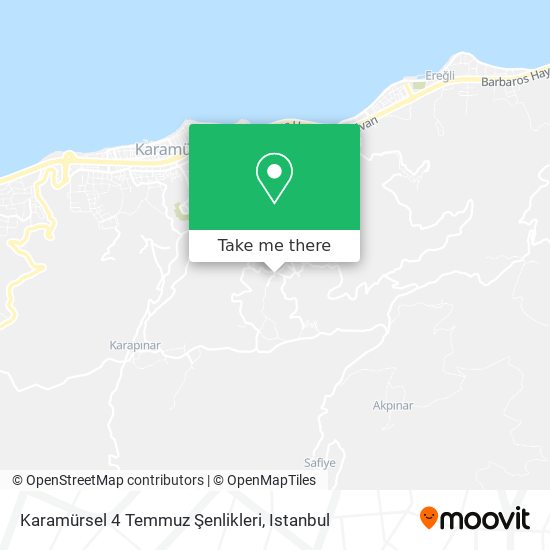 Karamürsel 4 Temmuz Şenlikleri map