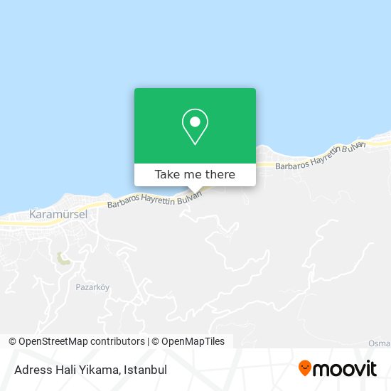 Adress Hali Yikama map