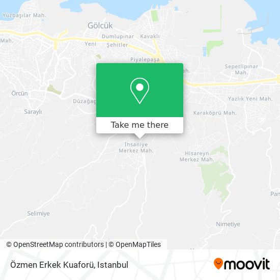 Özmen Erkek Kuaforü map