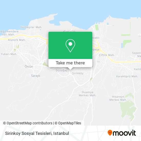 Sirinkoy Sosyal Tesisleri map