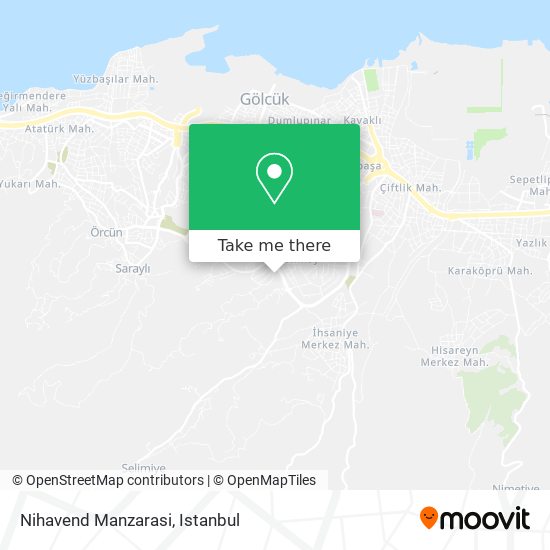 Nihavend Manzarasi map