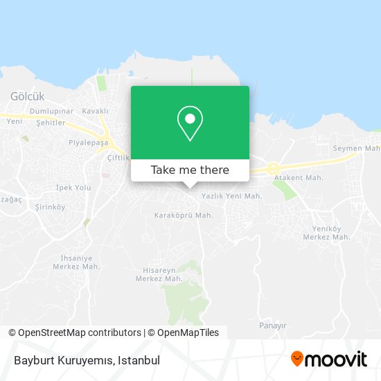 Bayburt Kuruyemıs map
