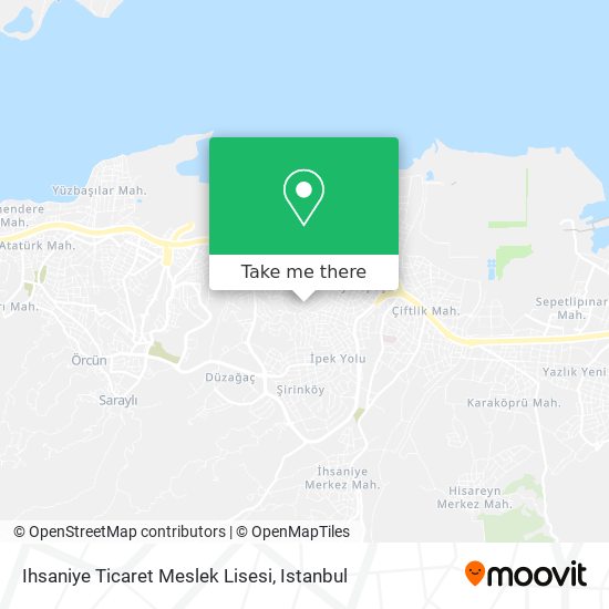 Ihsaniye Ticaret Meslek Lisesi map