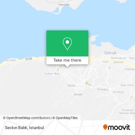 Seckın Balık map