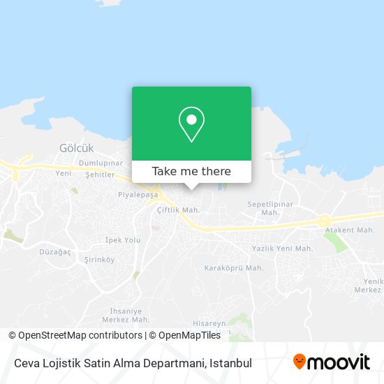 Ceva Lojistik Satin Alma Departmani map