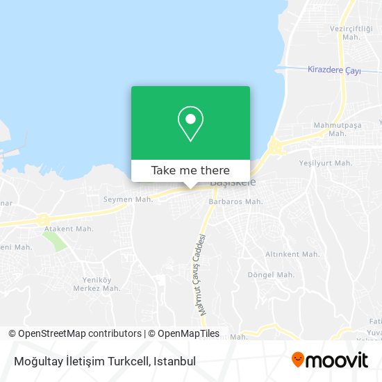 Moğultay İletişim Turkcell map
