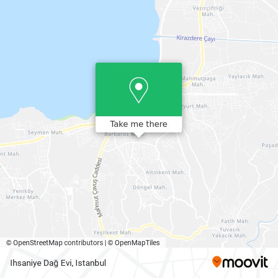 Ihsaniye Dağ Evi map