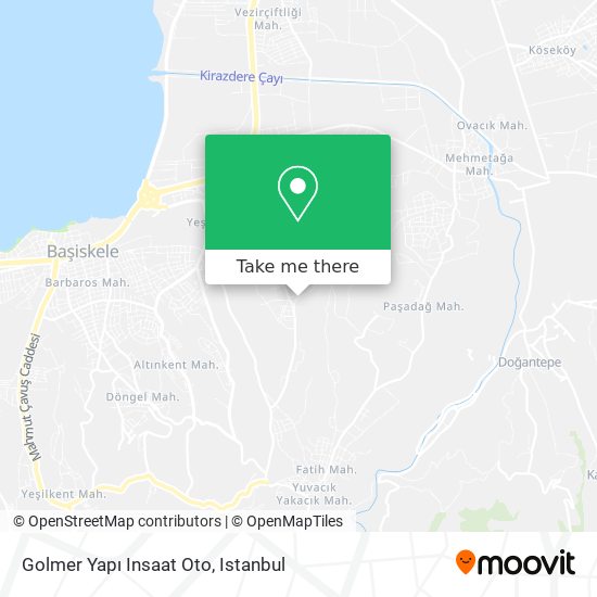 Golmer Yapı Insaat Oto map