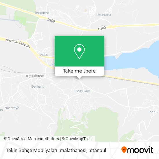 Tekin Bahçe Mobilyaları Imalathanesi map