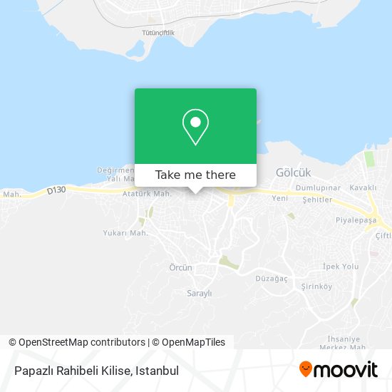 Papazlı Rahibeli Kilise map