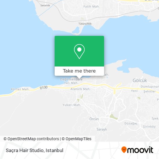 Saçra Hair Studio map