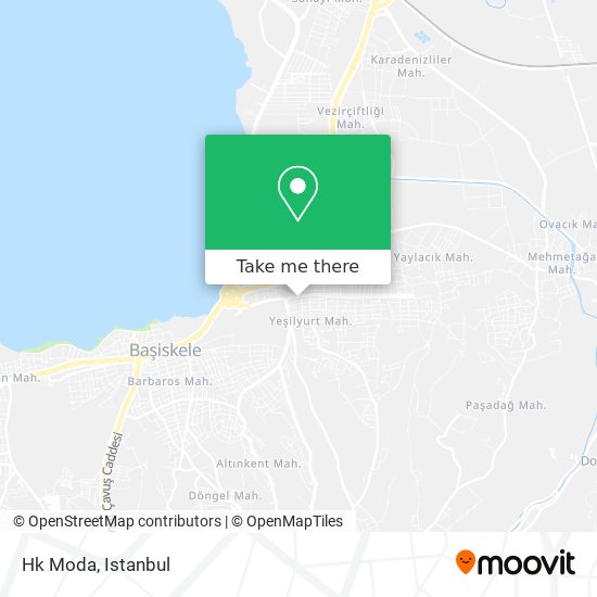 Hk Moda map