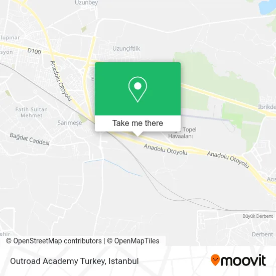 Outroad Academy Turkey map
