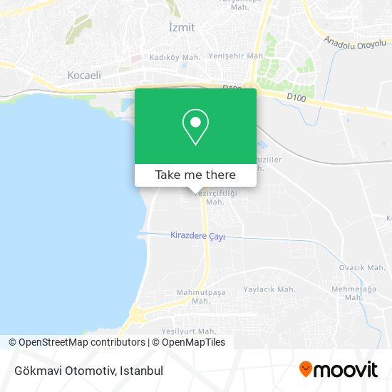 Gökmavi Otomotiv map