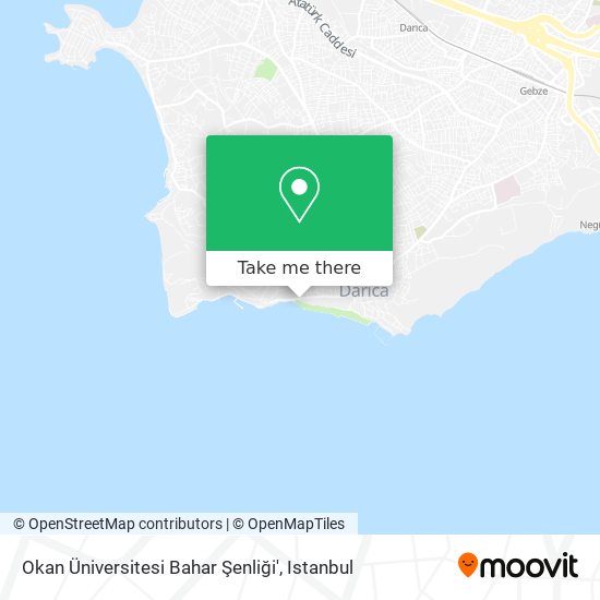 Okan Üniversitesi Bahar Şenliği' map