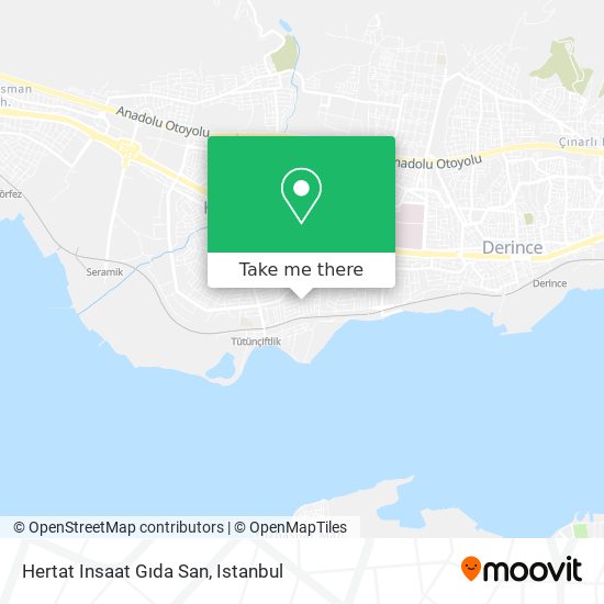 Hertat Insaat Gıda San map