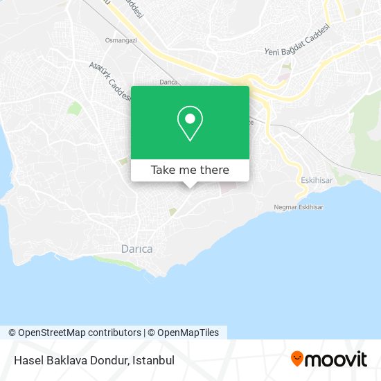 Hasel Baklava Dondur map