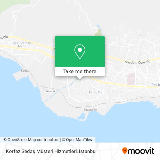 Körfez Sedaş Müşteri Hizmetleri map
