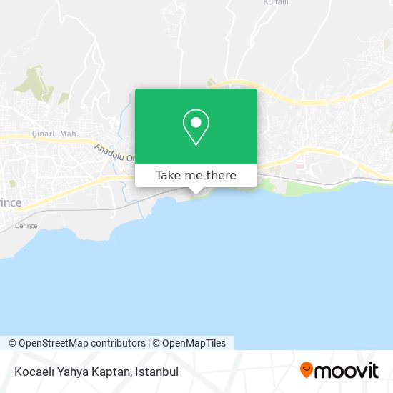 Kocaelı Yahya Kaptan map