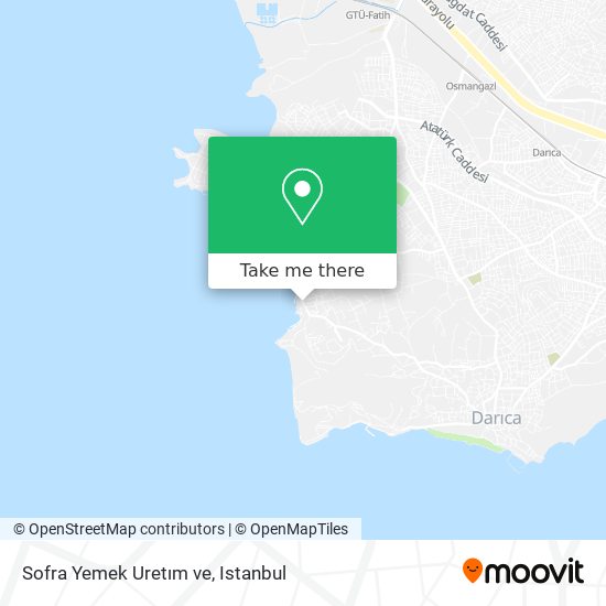 Sofra Yemek Uretım ve map