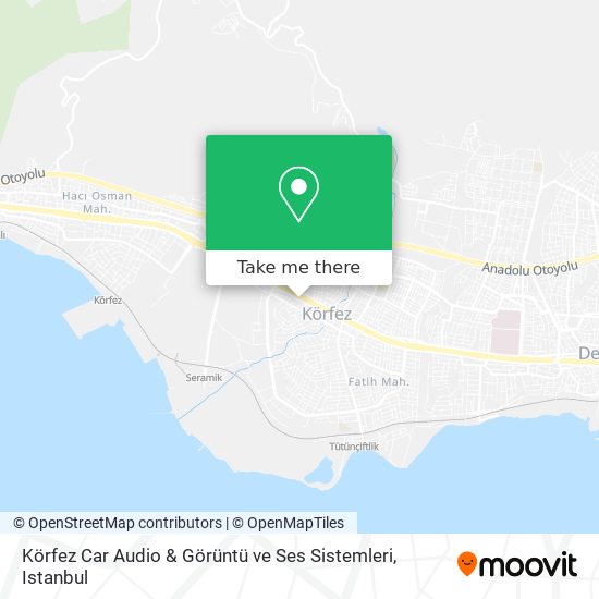 Körfez Car Audio & Görüntü ve Ses Sistemleri map